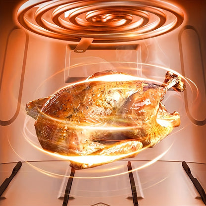 4.5L Large Capacity Air Fryer – 900W Oil-Less Cooking with Turbo Circulation, Even Heat Distribution – Ideal for Chicken, French Fries, Wings and More