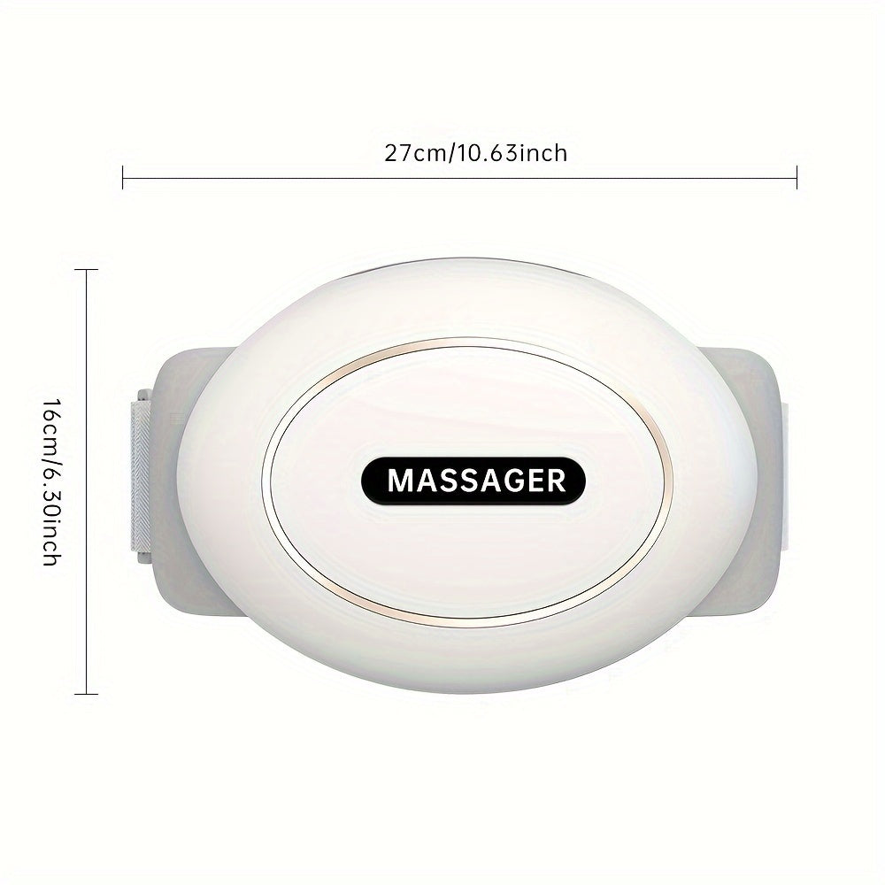 Automatic Abdominal Massager – Electric Stomach Machine for Flattening Belly, Multi-Use for Waist, Abdomen, Back, Neck, and Legs, 3 Modes for Home or Office