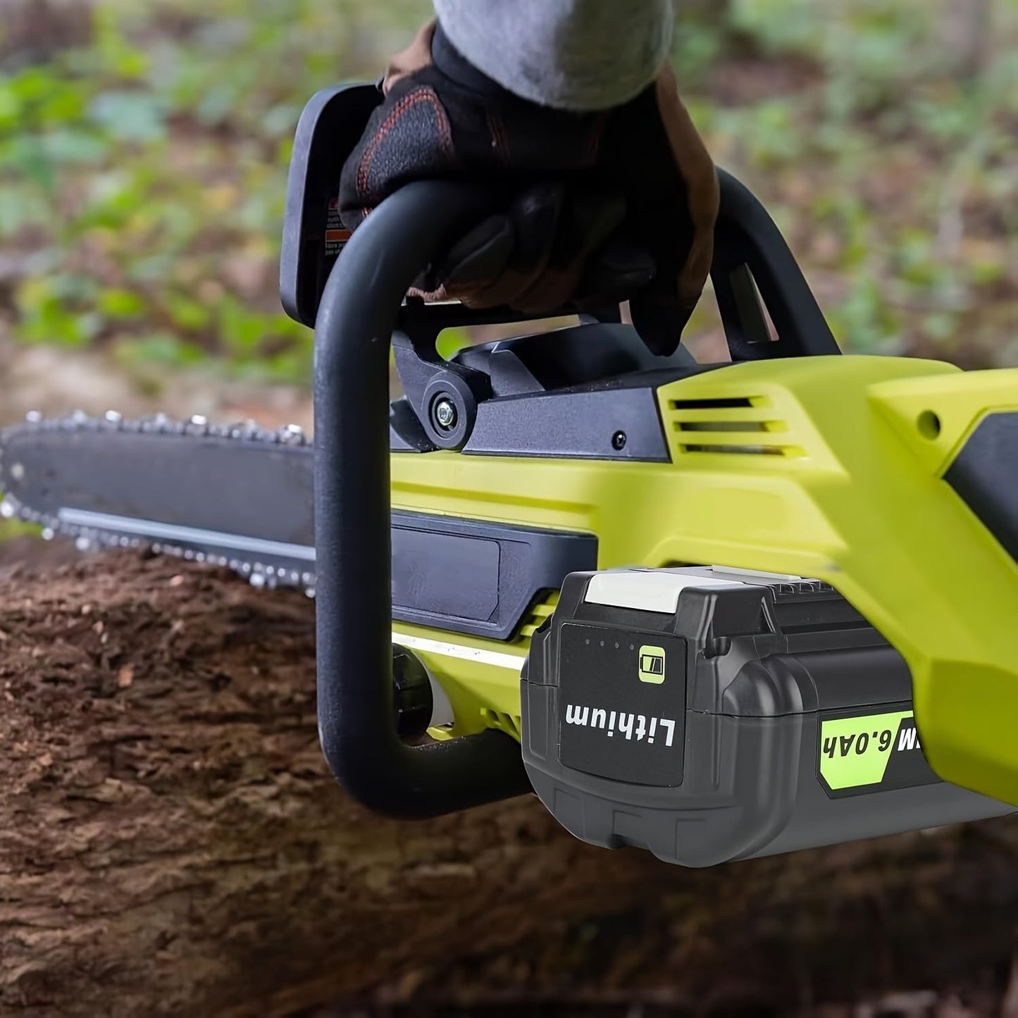 High-Capacity 40V 6.0Ah Lithium Battery Replacement – Compatible with Ryobi 40V Cordless Tools – Long-Lasting, Reliable, Safe Performance