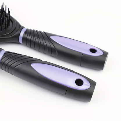 5 Piece Professional Hairdressing Styling Set – Detangling Hair Brush, Airbag Comb, Scalp Massage Comb & Makeup Mirror