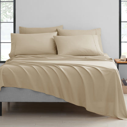 Bamboo 2000 Thread Count 6-Piece Luxury Sheet Set - Organic, Cooling, 16 Inch Deep Pocket, Egyptian Luxury with Bonus Pillowcases - Shrink and Fade Resistant