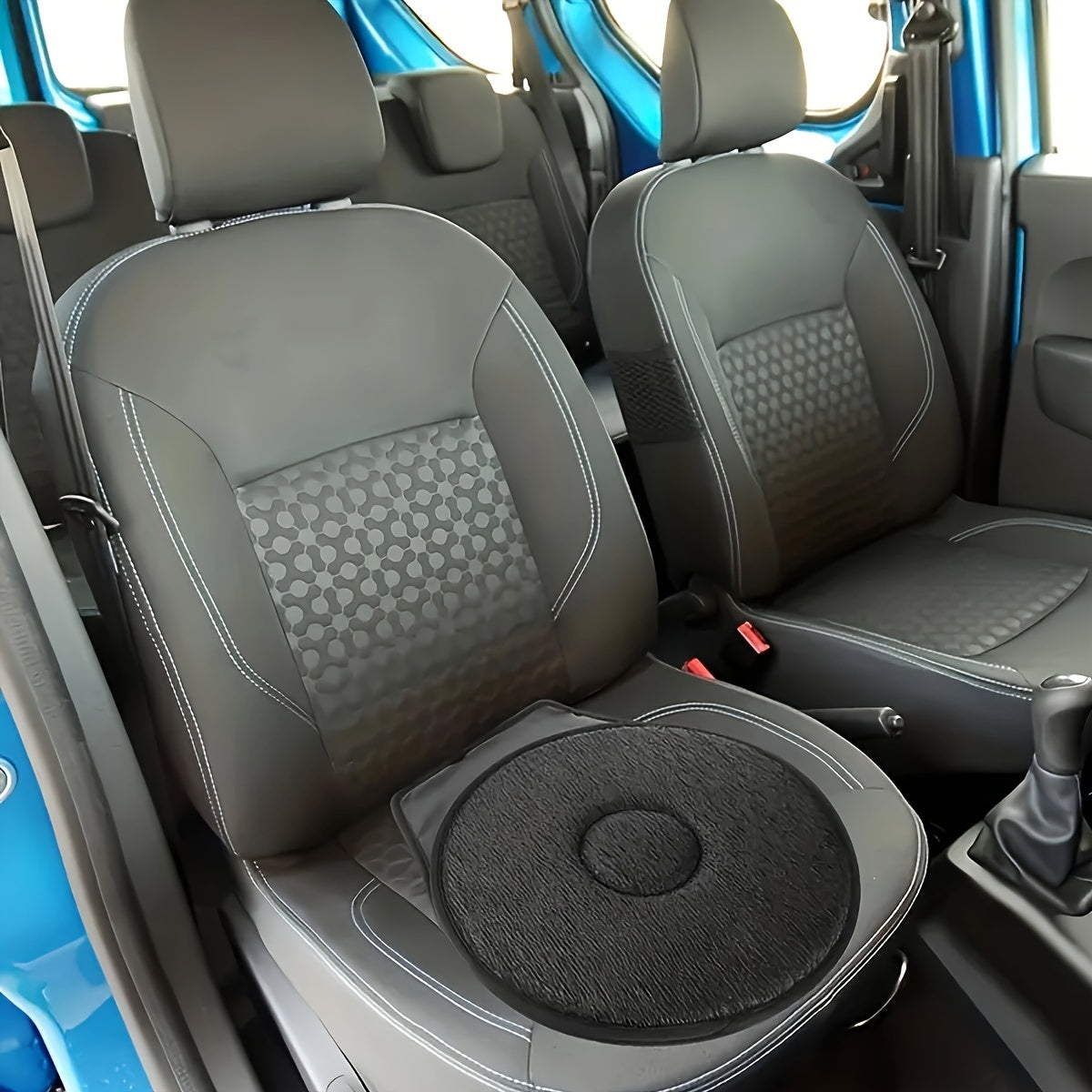 Swivel Seat Cushion for Car and Home - 360° Rotation, Non-Slip, Easy Access Chair Pad for Elderly and Pregnant Users
