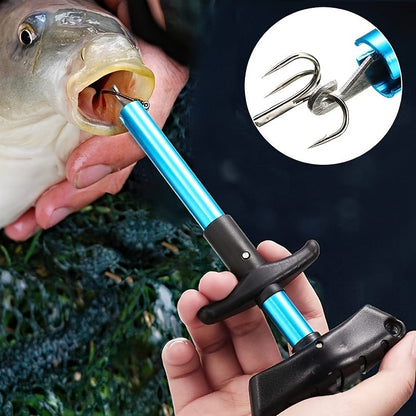 T-Shaped Fish Hook Remover Tool – Easy, Painless Removal with Ergonomic Grip, Ideal for Freshwater and Saltwater Fishing