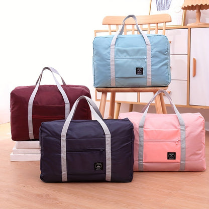 Travel Storage Bag – Portable and Lightweight, Large Capacity Shoulder Bag – Foldable Luggage for Outdoor and Travel Supplies