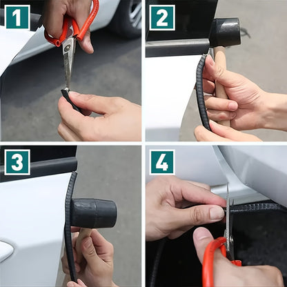20 Feet Car Rubber Seal Trim Molding – Door Edge Lock Protector Weather Strip