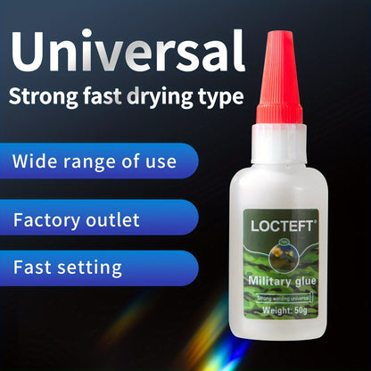 1.76oz Universal Military Glue – Strong Waterproof Welding Agent for Shoes, Metal, Wood, Plastic, Ceramic Adhesion