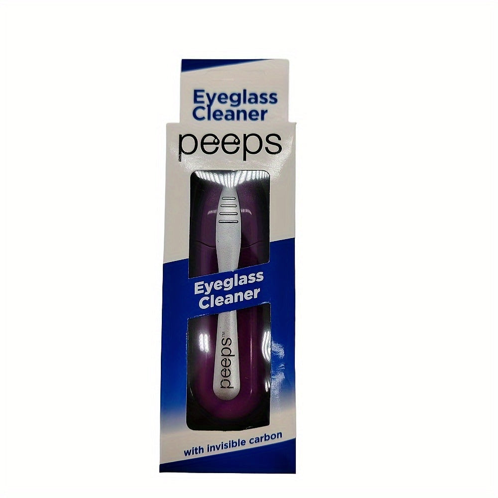 PEEPS Portable Glasses Cleaning Kit - No Water Needed, Convenient and Efficient for Crystal Clear Vision Anytime, Anywhere