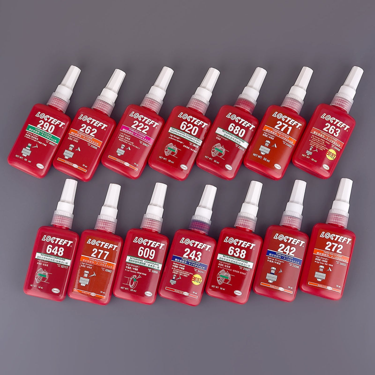 Screw Glue Anti-Loosening Fastening Adhesive | Corrosion & High-Temperature Resistant Thread Sealing Glue