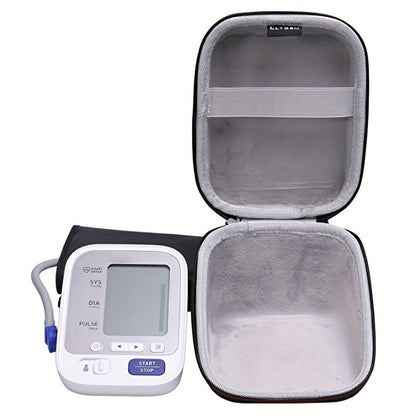 Classic Rolling Upper Arm Blood Pressure Monitor Case - Protective Travel Storage, Dimensions: 4.33 x 3.15 x 5.91 inches