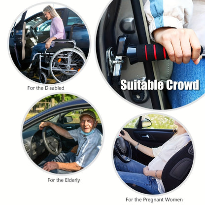 Multifunctional Car Safety Hammer with Adjustable Armrest Strap – Essential Safety Aid for Vehicles
