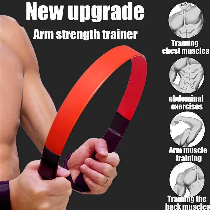 New Upgrade Arm Strength Trainer - Safe, Silent, Easy to Use, Durable | Ideal for Chest Muscle Exercises and Arm Training