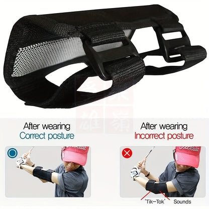 Golf Elbow Brace for Swing Training - Improve Accuracy and Straighten Your Swing with Elbow Support