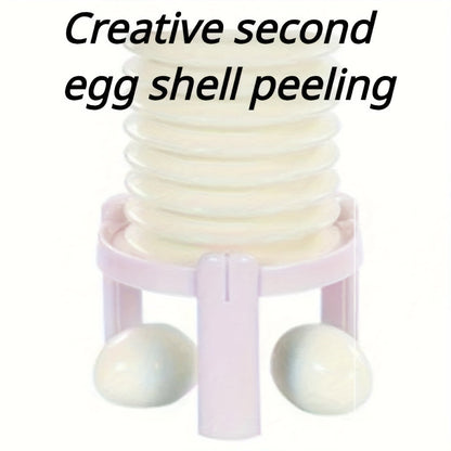 Egg Stractor – Ultimate Egg Peeler, 10x Faster & Easier for Perfectly Shelled Eggs, Kitchen Gadget