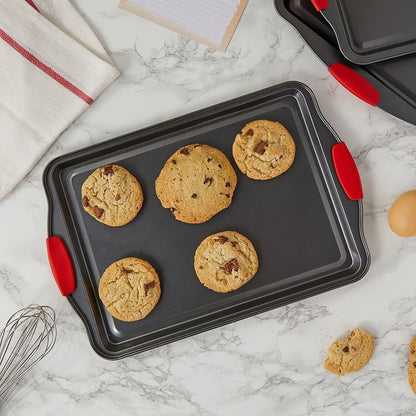 Premium Carbon Steel Baking Sheet Set – Non-Stick Cookie Sheet & Grilling Tray, Oven Accessories for Baking and Cooking (1pc/1 set)
