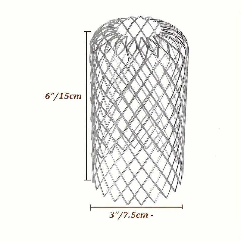 4 Pack Leaf Gutter Downspout Filter Guards – Anti Blocking Strainers, Durable Gardening Tool for Downspout Drain & Gutter Protection, Home Essentials