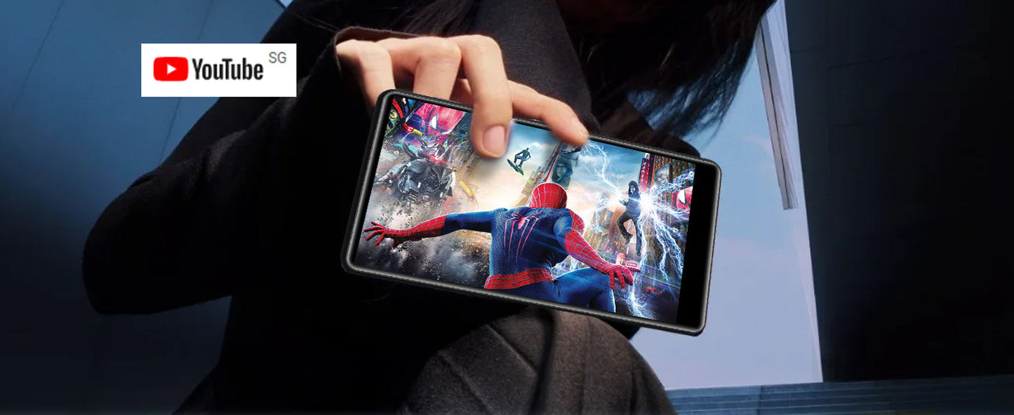 80GB Android MP3 Player — 4.0" Full Touch Screen with Bluetooth, WiFi, Built-in Speakers & Browser Support