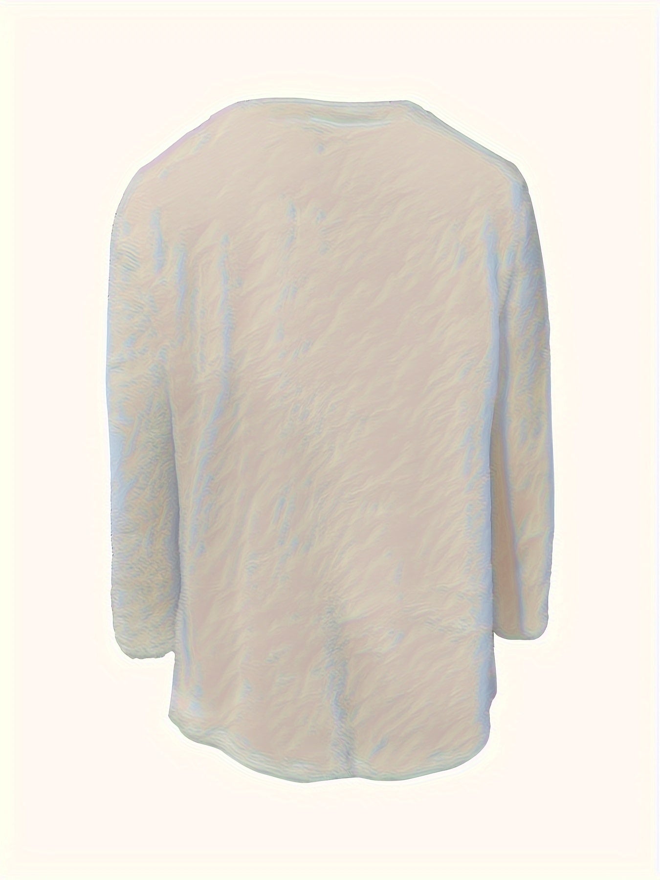 Women's Cozy Fleece Pullover Sweatshirt with Pockets – Long Sleeve Crew Neck for Fall & Winter
