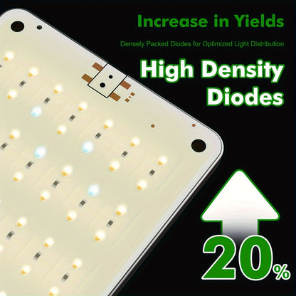 2/4PCS Full Spectrum LED Plant Grow Lights – Ultra-Thin Light Bar with Auto On/Off, 3/9/12H Timer, 3 Lighting Modes, 154 LEDs, Adjustable Brightness for Indoor Plant Growth