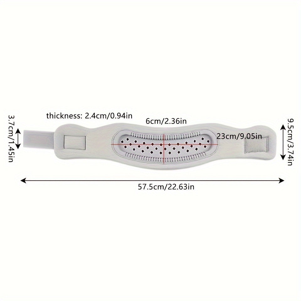 Breathable Silicone Neck Support Brace – Anti-Slouch Travel and Office Neck Collar for Men and Women, Cervical Spine Alignment, Pain Relief and Swelling Reduction