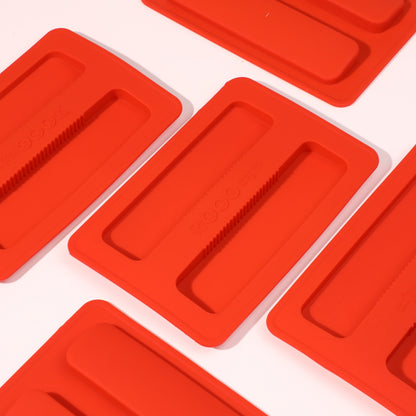 Red Dustproof Cover for 2 Slice Toaster - BPA-Free Silicone Protection from Dust, Dirt, Pet Hair, and Spills - Toaster Top Lid