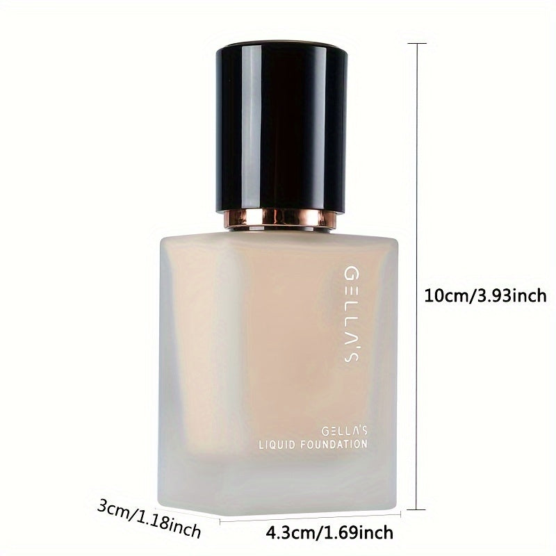 Hydrating Full-Coverage Foundation Cream - Long-Lasting, Skin Tone Matching for All-Day Radiance