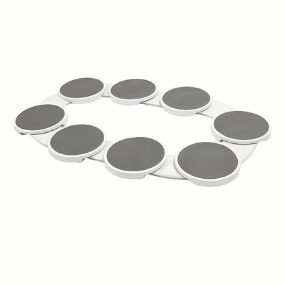 Adjustable Rotating Table Turntable - Durable ABS, Ideal for Parties and Gatherings