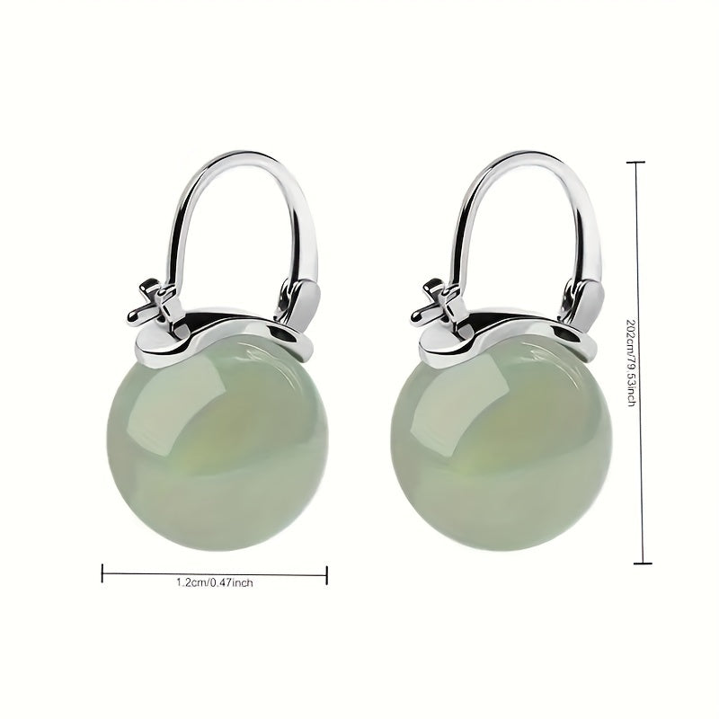 2pcs Anti-Allergy Temperament Personality Earrings with Secure Buckle