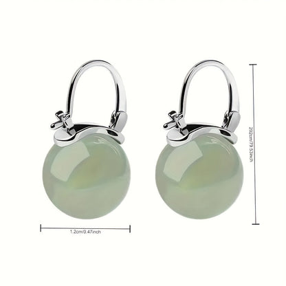 2pcs Anti-Allergy Temperament Personality Earrings with Secure Buckle