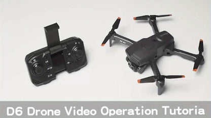 2024 Brushless Motor Drone - Foldable Quadcopter with 1080P HD Camera, Headless Mode, Altitude Hold, Speed Adjustment and LED Light - Carrying Bag