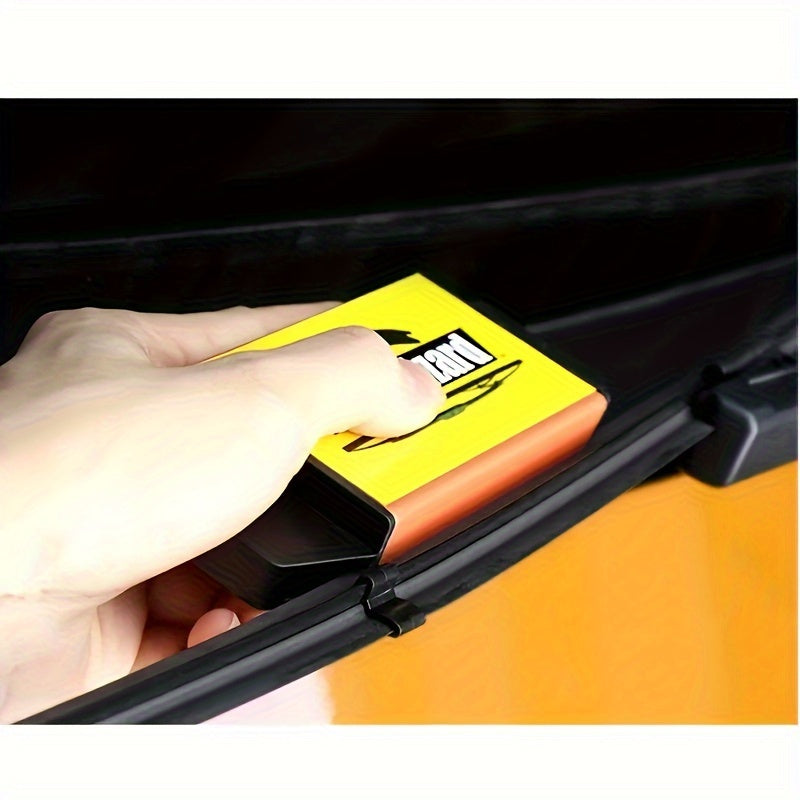 Yellow Miracle Wiper Blade Renewal Brush – Universally Fit – Instantly Restores and Repairs for Clear Vision