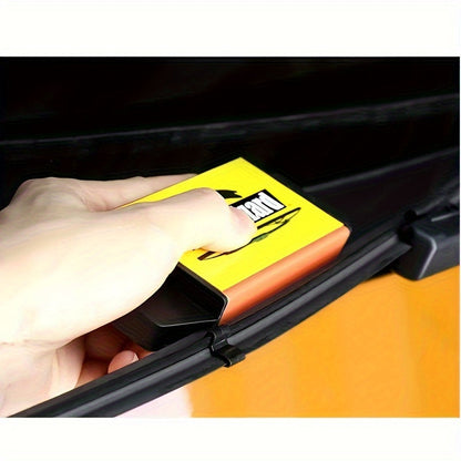 Yellow Miracle Wiper Blade Renewal Brush – Universally Fit – Instantly Restores and Repairs for Clear Vision