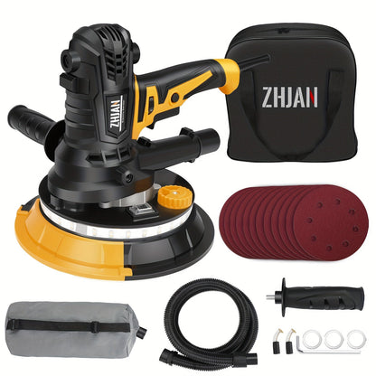 ZHJAN Handheld Drywall Sander - Portable Sanding Tool for Smooth Finishes