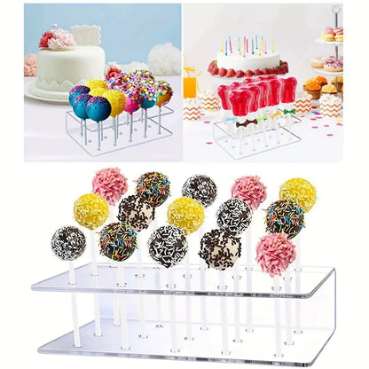 Acrylic Lollipop Display Stand - 15/20 Hole Candy Display Rack, Supermarket Candy Decoration Bracket