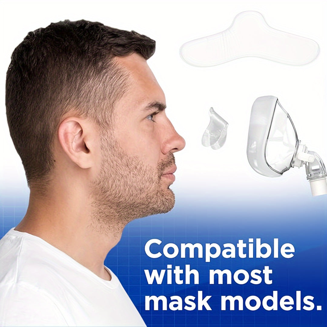 5PCS CPAP Mask Comfort Pads – Gel Nasal Cushions for Enhanced Seal and Breathability, Fits Most Sleep Apnea Machines