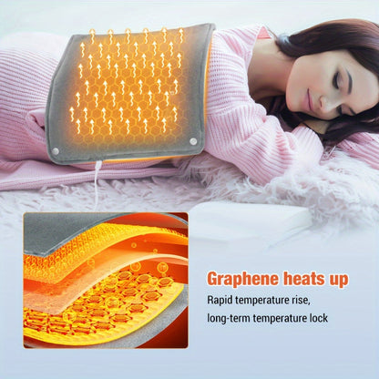 USB Heating Pad - Intelligent Thermostatic, Warms Hands, Feet, Waist, Low Voltage, Safe and Energy Saving