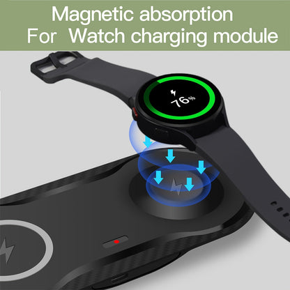 Dual Wireless Charging Pad – 2-in-1 Fast Charger for Samsung S23 Ultra, S22, S21, Note 20, Z Flip, Galaxy Watch 5/4, Galaxy Buds