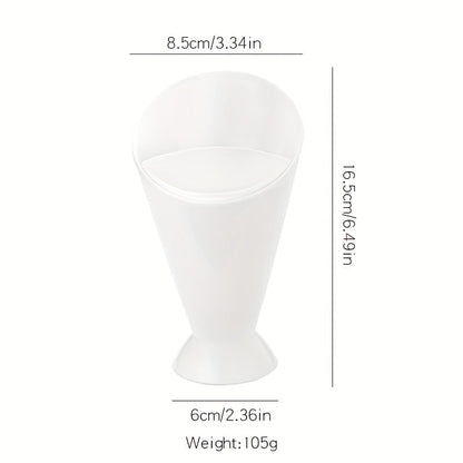 2 in 1 French Fries and Ketchup Holder - Restaurant Organizer to Keep Fries and Sauce Neatly Arranged