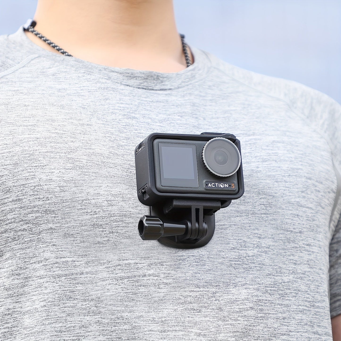 Magnetic Action Camera Mount – Accessory Kit with Quick Release Plate, Joint Mount, Compatible with GoPro Hero, GoPro Max, DJI Osmo Action, for Adventure Photography