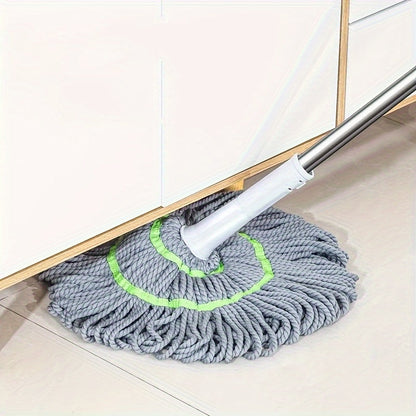 Revolutionary Spin Mop – Effortless, Hands-Free Floor Cleaning for Wooden Floors, Tile, and Household Chores – Perfect for Lazy Days