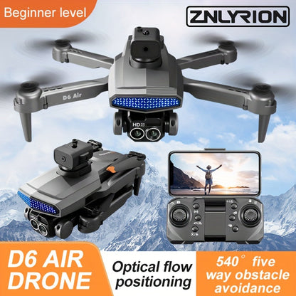 2024 Brushless Motor Drone - Foldable Quadcopter with 1080P HD Camera, Headless Mode, Altitude Hold, Speed Adjustment and LED Light - Carrying Bag