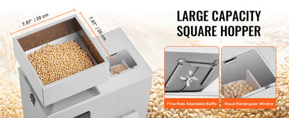 VEVOR Automatic Powder Filling Machine — Intelligent Particle Weighing Dispenser (1-100g / 1-200g / 10-500g) for Tea Seeds