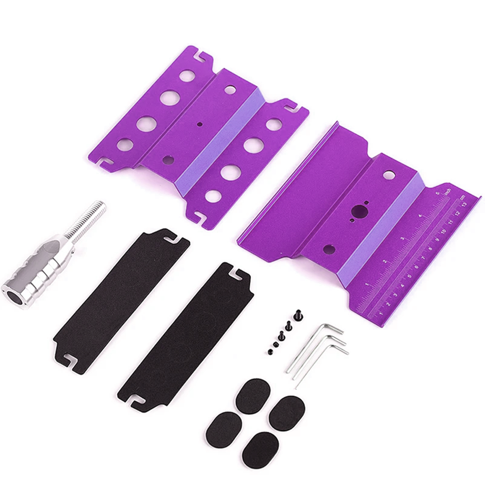 RC Car Tool Lifting Work Stand – 360° Rotating Repair Platform for 1/10 & 1/8 Buggy Crawler Cars