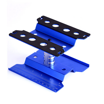 RC Car Tool Lifting Work Stand – 360° Rotating Repair Platform for 1/10 & 1/8 Buggy Crawler Cars