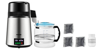 SucceBuy 4L Water Distiller – Home Purifier with 1L/H Distilling Speed & Touch Screen