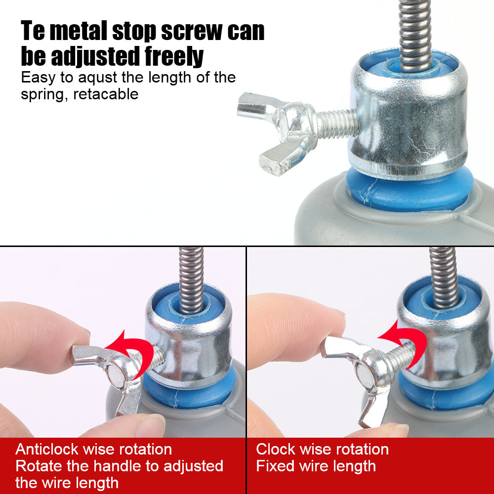 Toilet Sink Drain Unblocker – Handheld Extendable Sewer Pipe Plunger for Bathroom & Kitchen Cleaning (5/7/10m)